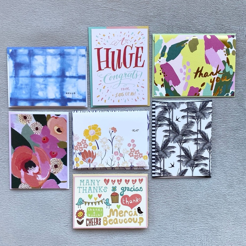 🆕 7 x Greeting Card Bundle